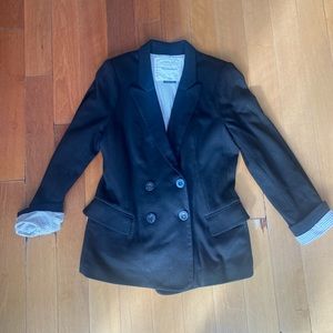 .Cartonnier by Anthropologie Double Breasted Blazer - Size: M